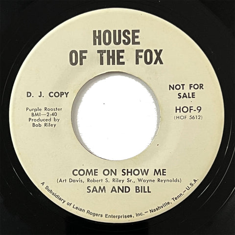 Sam and Bill - Come On Show Me (promo)