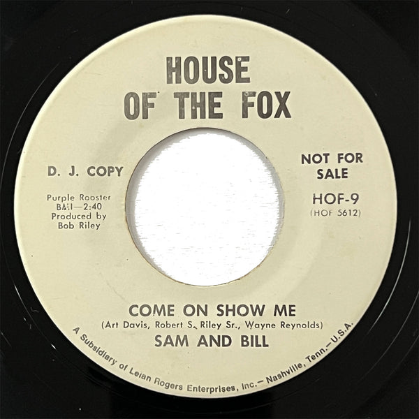 Sam and Bill - Come On Show Me (promo)