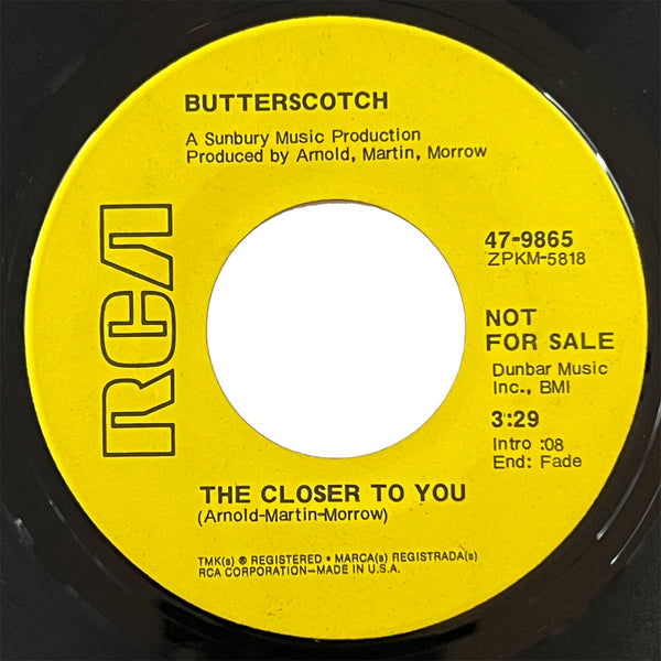 Butterscotch - Don't You Know (She Said Hello) (promo)