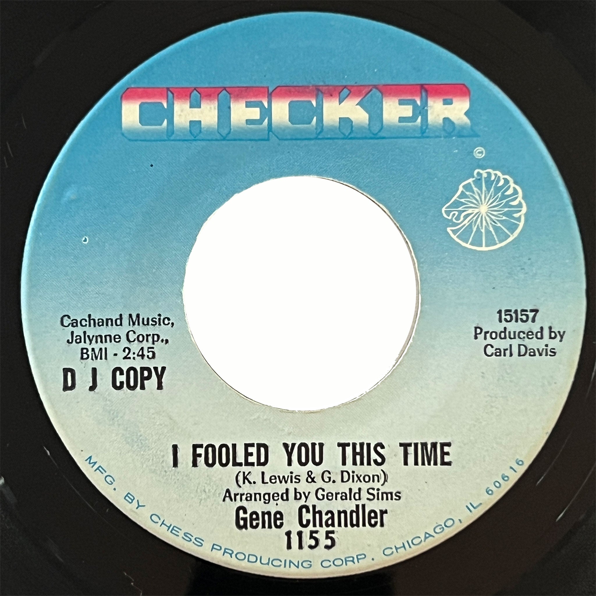 Gene Chandler - I Fooled You This Time (promo)