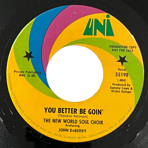 New World Soul Choir - You Better Be Goin' (promo)