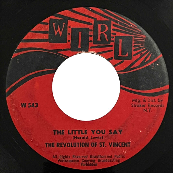 Revolution of St. Vincents - The Little You Say