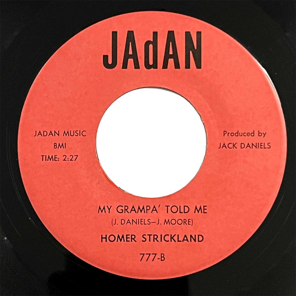 Homer Strickland - I'll Get Over You