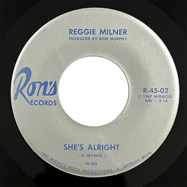 Reggie Milner - Somebody Help Me