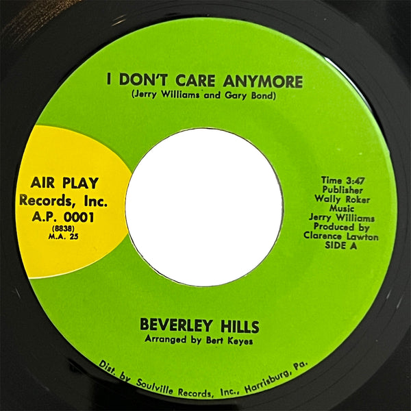 Beverly Hills - I Don't Care Anymore