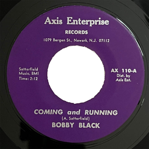 Bobby Black - Coming and Running