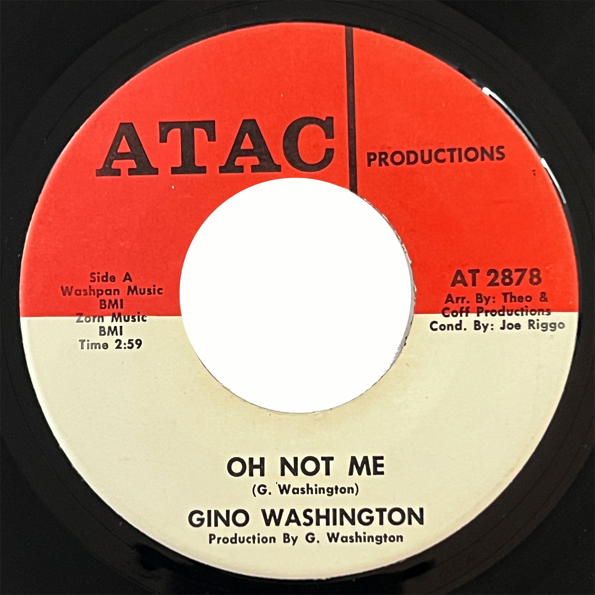 Gino Washington - Oh Not Me
