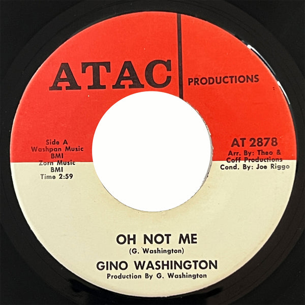 Gino Washington - Oh Not Me