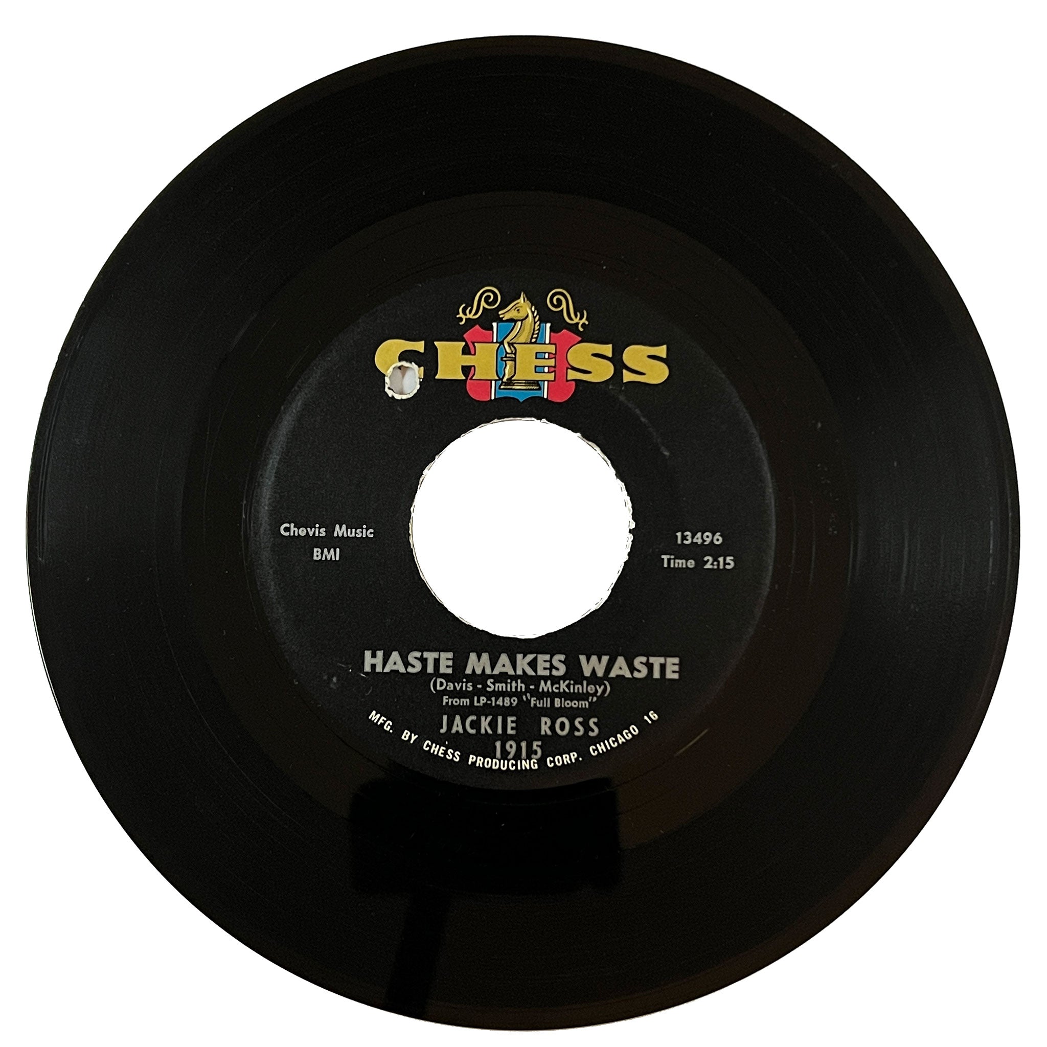 Jackie Ross - Haste Makes Waste
