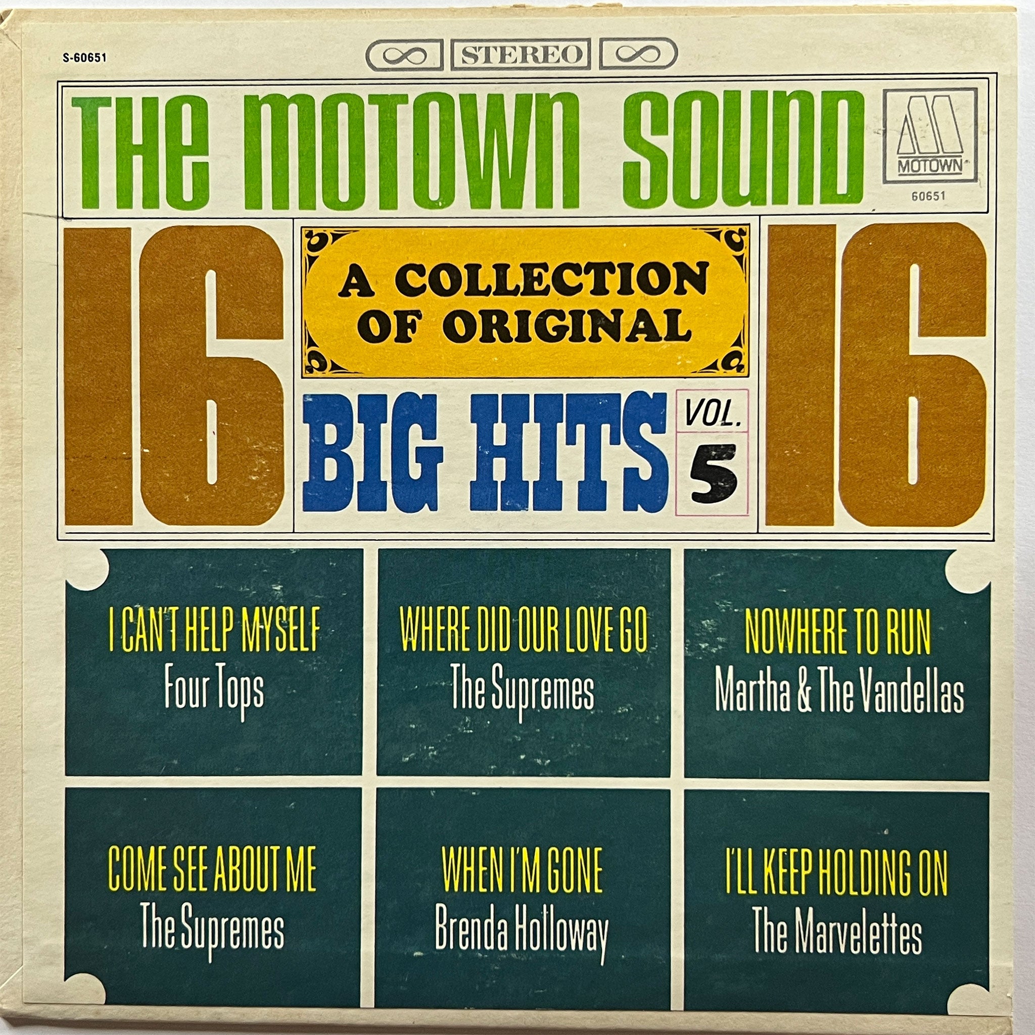 Motown Big Hits Vol. 5 - Marvelettes - Ill Keep Holding On