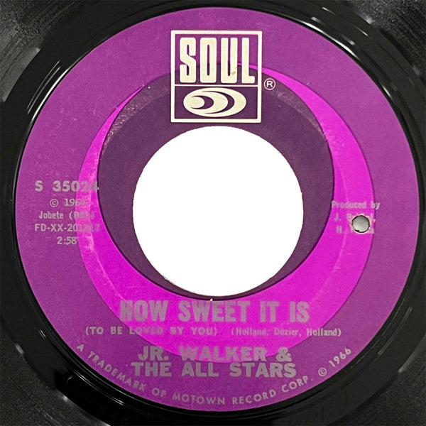 Jr Walker and The All Stars - How Sweet It Is (To Be Loved By You)