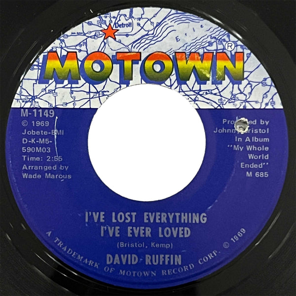 David Ruffin - I've Lost Everything I've Ever Had
