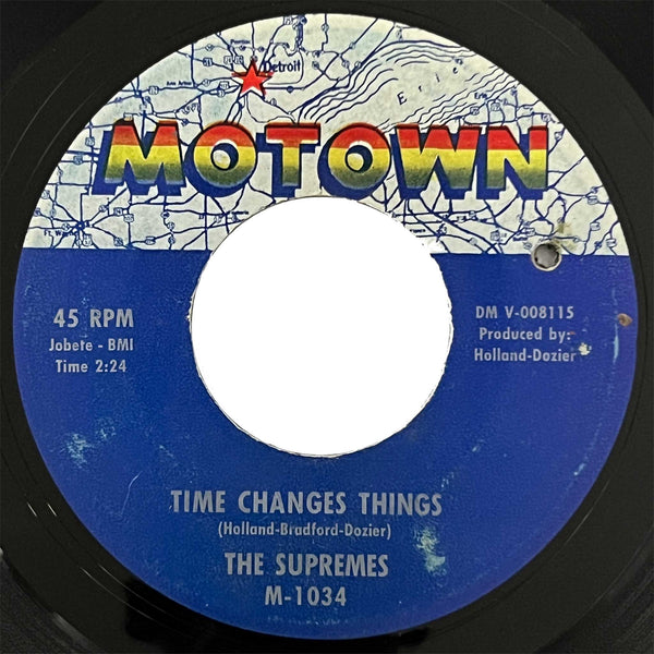 Supremes - Time Changes Things (Motown 1034)