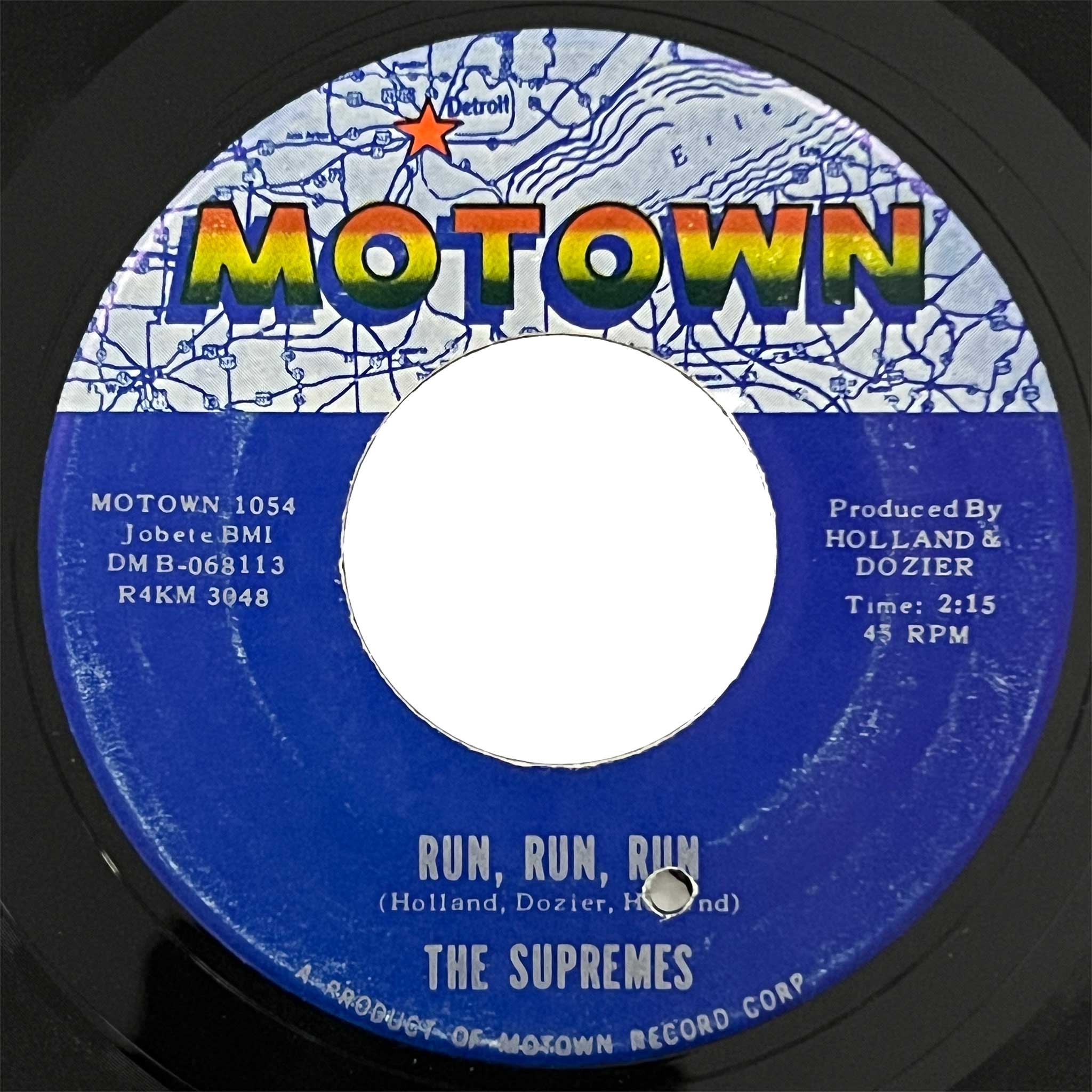 Supremes - Run Run Run (Motown 1054)