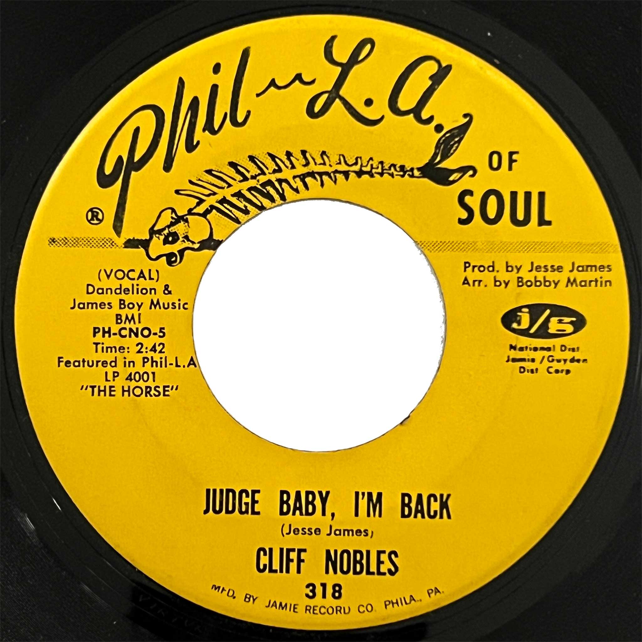 Cliff Nobles - Judge Baby, Im Back