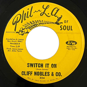 Cliff Nobles - Switch It On