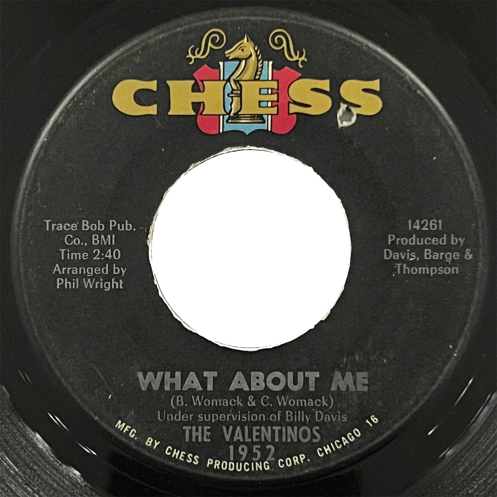 Valentinos - What About Me