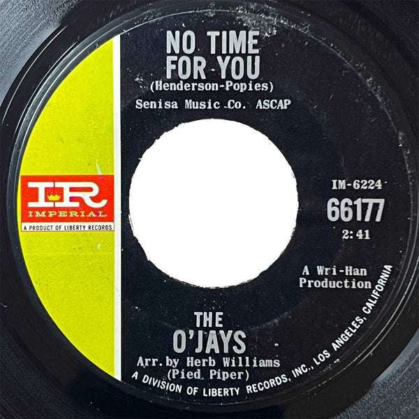 O'Jays - No Time For You