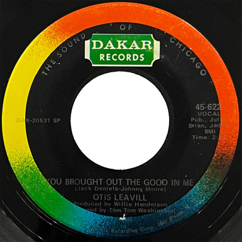 Otis Leavill - You Brought Out The Good In Me