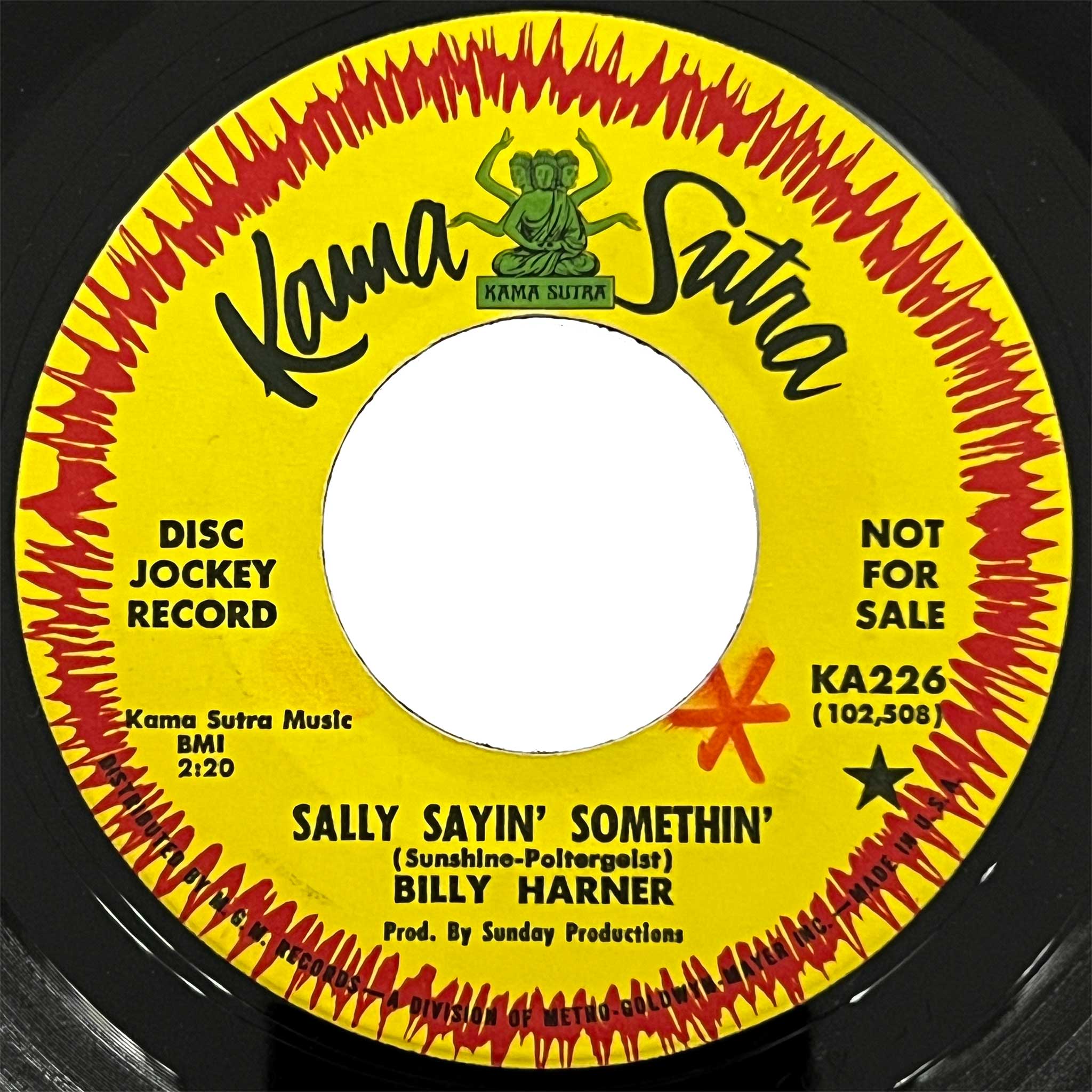 Billy Harner - Sally Sayin' Somethin' (promo)