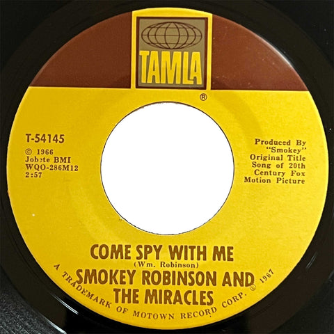 Miracles - Come Spy With Me