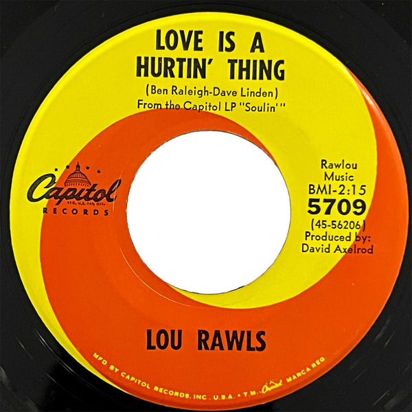 Lou Rawls - Love Is A Hurtin' Thing