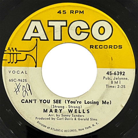 Mary Wells - Can't You See (You're Losing Me)