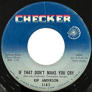 Kip Anderson - If That Don't Make You Cry