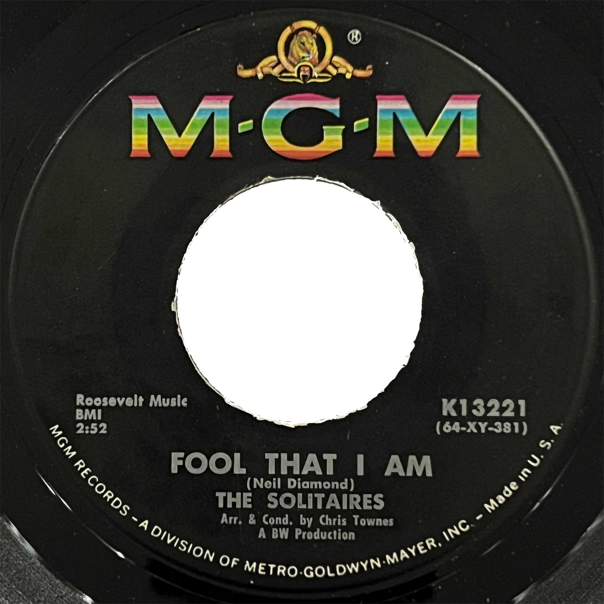 Solitaires - Fool That I Am