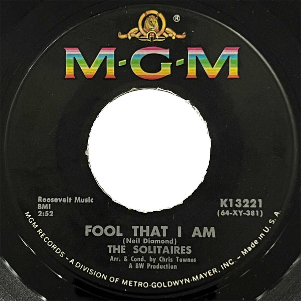 Solitaires - Fool That I Am