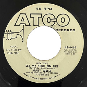 Mary Wells - (Hey You) Set My Soul On Fire (promo)