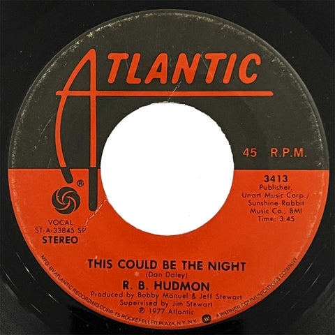 R B Hudmon - This Could Be The Night