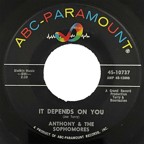 Anthony & The Sophomores - It Depends On You