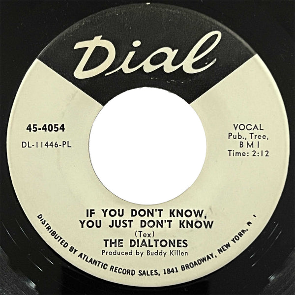 Dialtones - If You Dont Know, You Just Dont Know (promo)