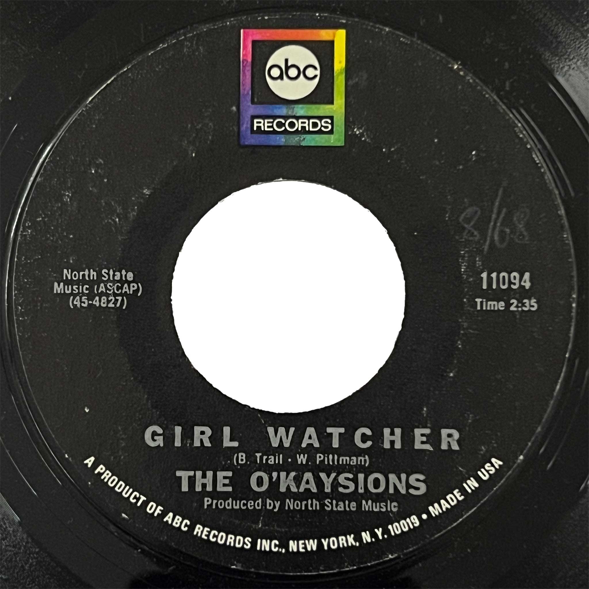 O'Kaysions - Girl Watcher