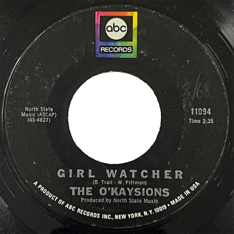 O'Kaysions - Girl Watcher