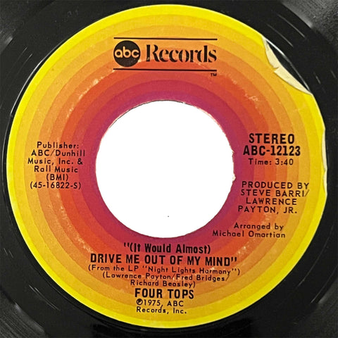 Four Tops - (It Would Almost) Drive Me Out Of My Mind