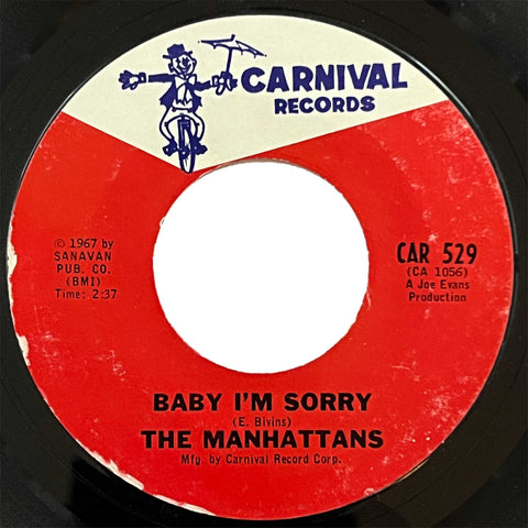 Manhattans - Baby I'm Sorry