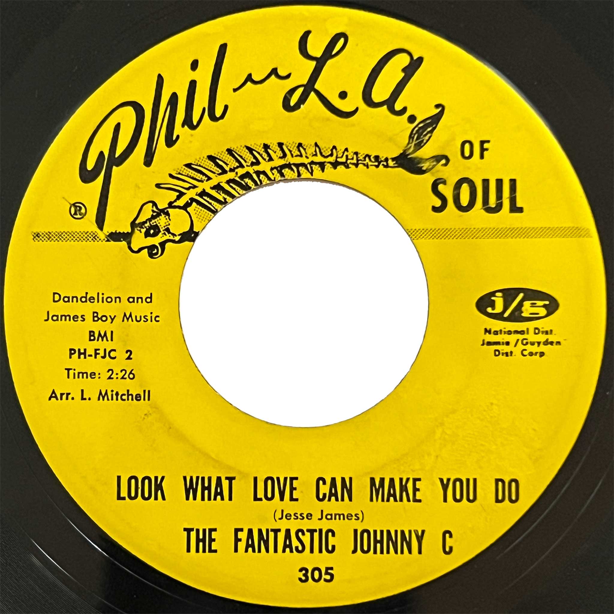 Fantastic Johnny C - Look What Love Can Make You Do