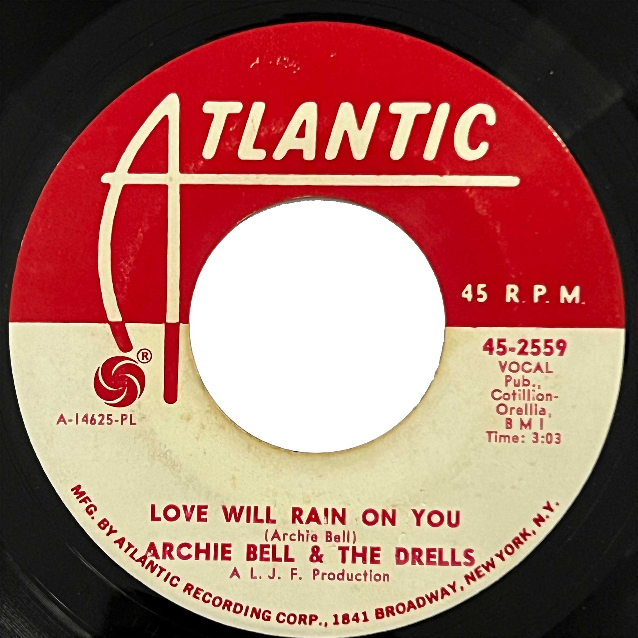 Archie Bell and The Drells - Love Will Rain On You (promo)