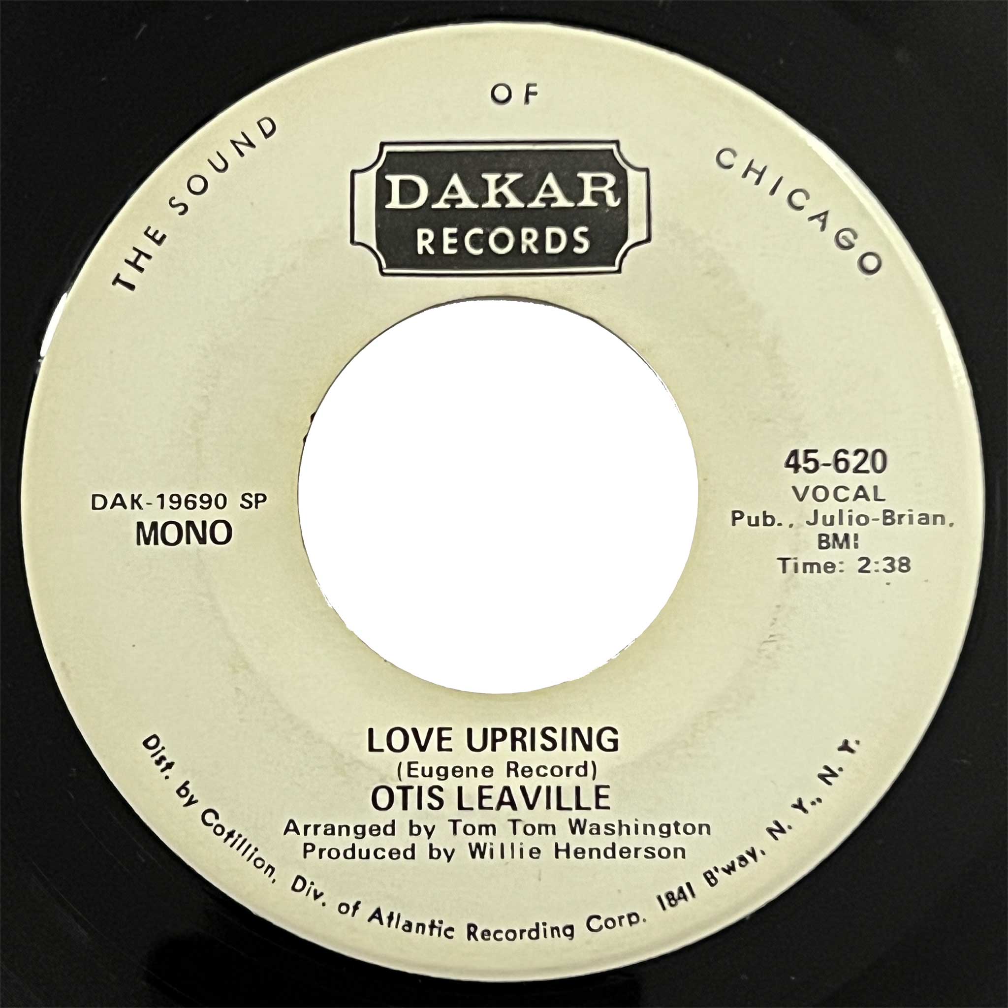 Otis Leavill - Love Uprising (promo)