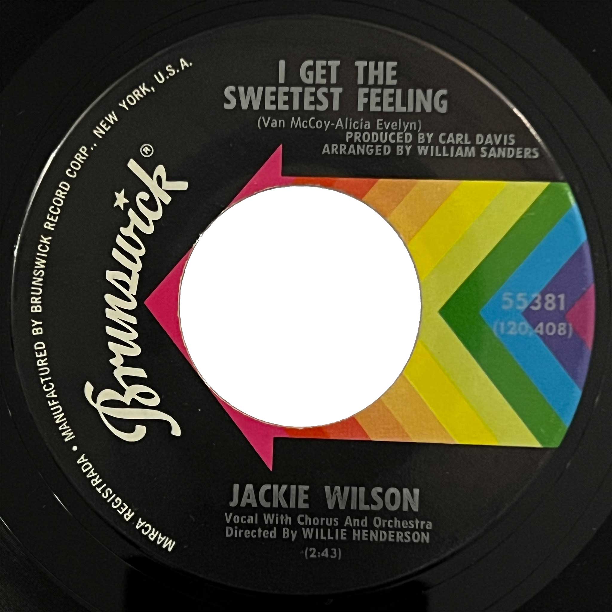 Jackie Wilson - I Get The Sweetest Feeling