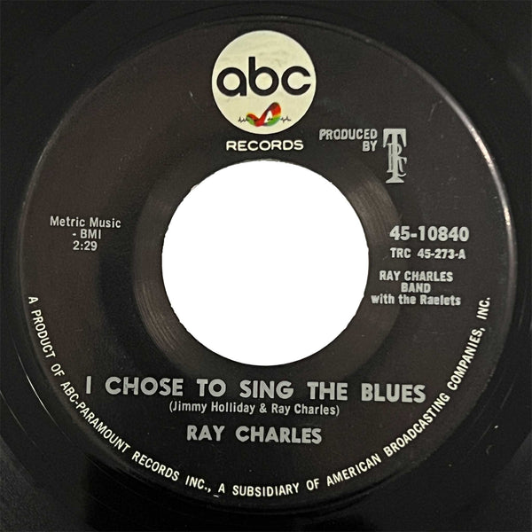 Ray Charles - I Chose To Sing The Blues