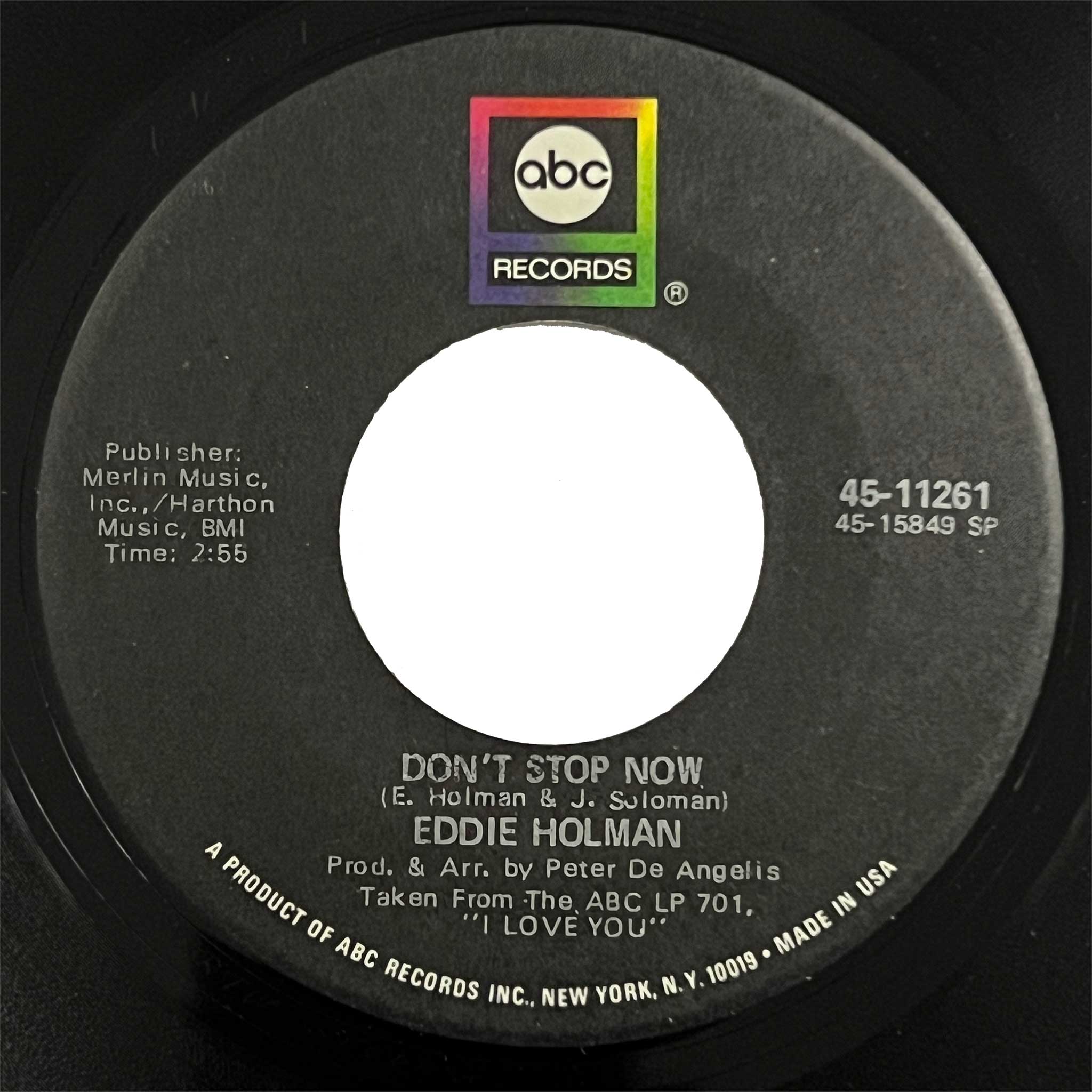 Eddie Holman - Dont Stop Now