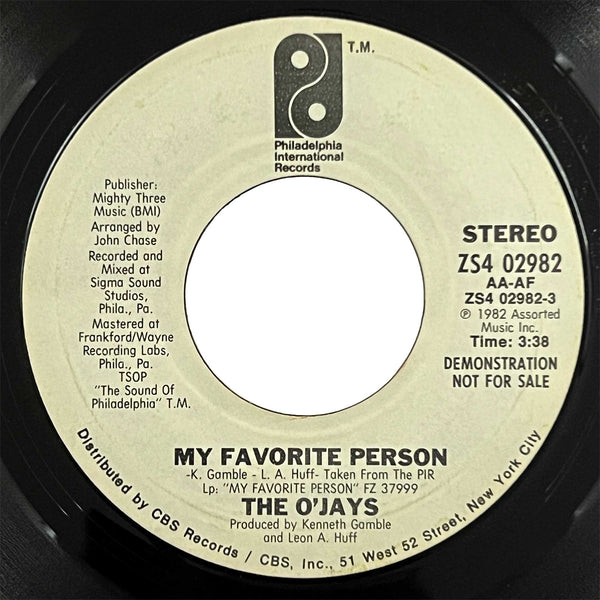 O'Jays - My Favorite Person