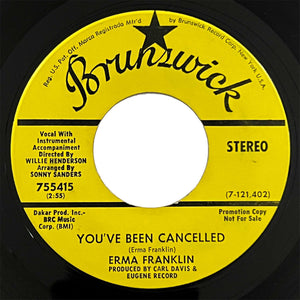 Erma Franklin - You've Been Cancelled