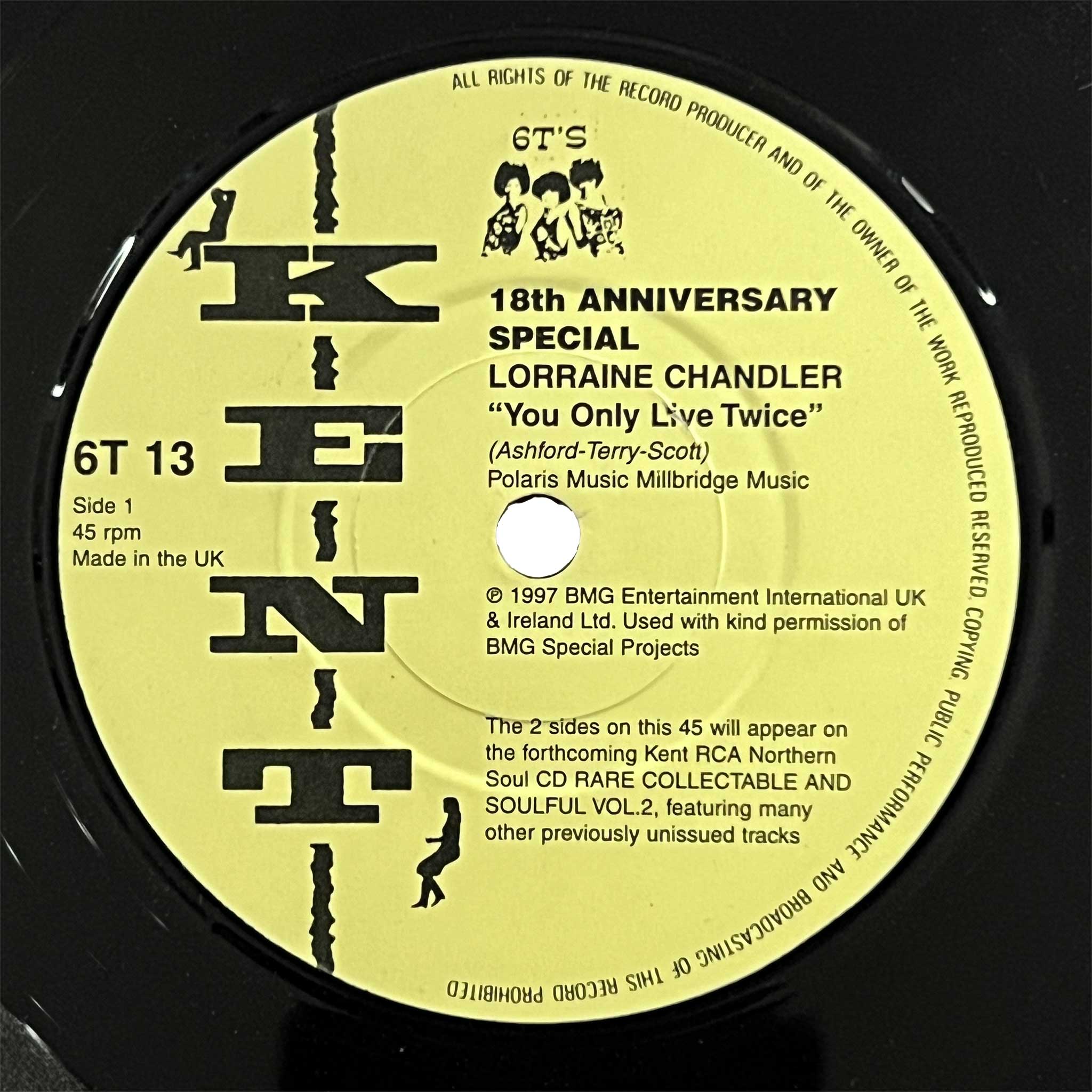 Lorraine Chandler - You Only Live Twice (6T's anniversary)