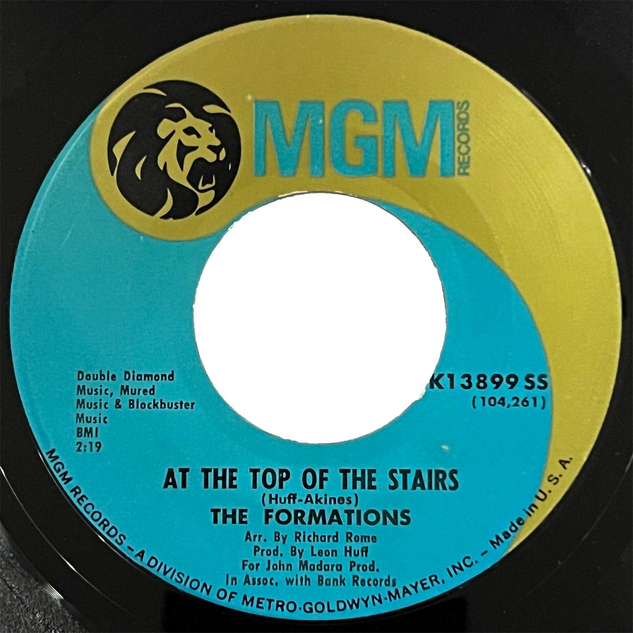 Formations - At The Top Of The Stairs (later MGM press)