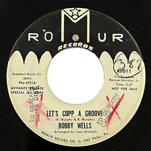 Bobby Wells - Let's Copp A Groove