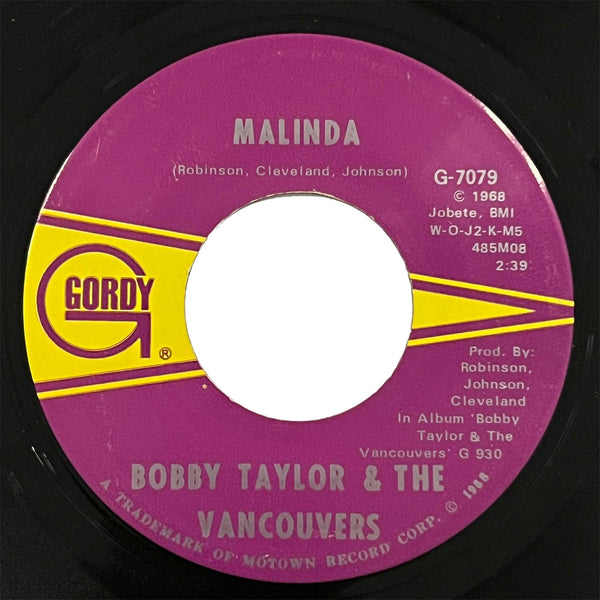 Bobby Taylor and The Vancouvers - It's Growing